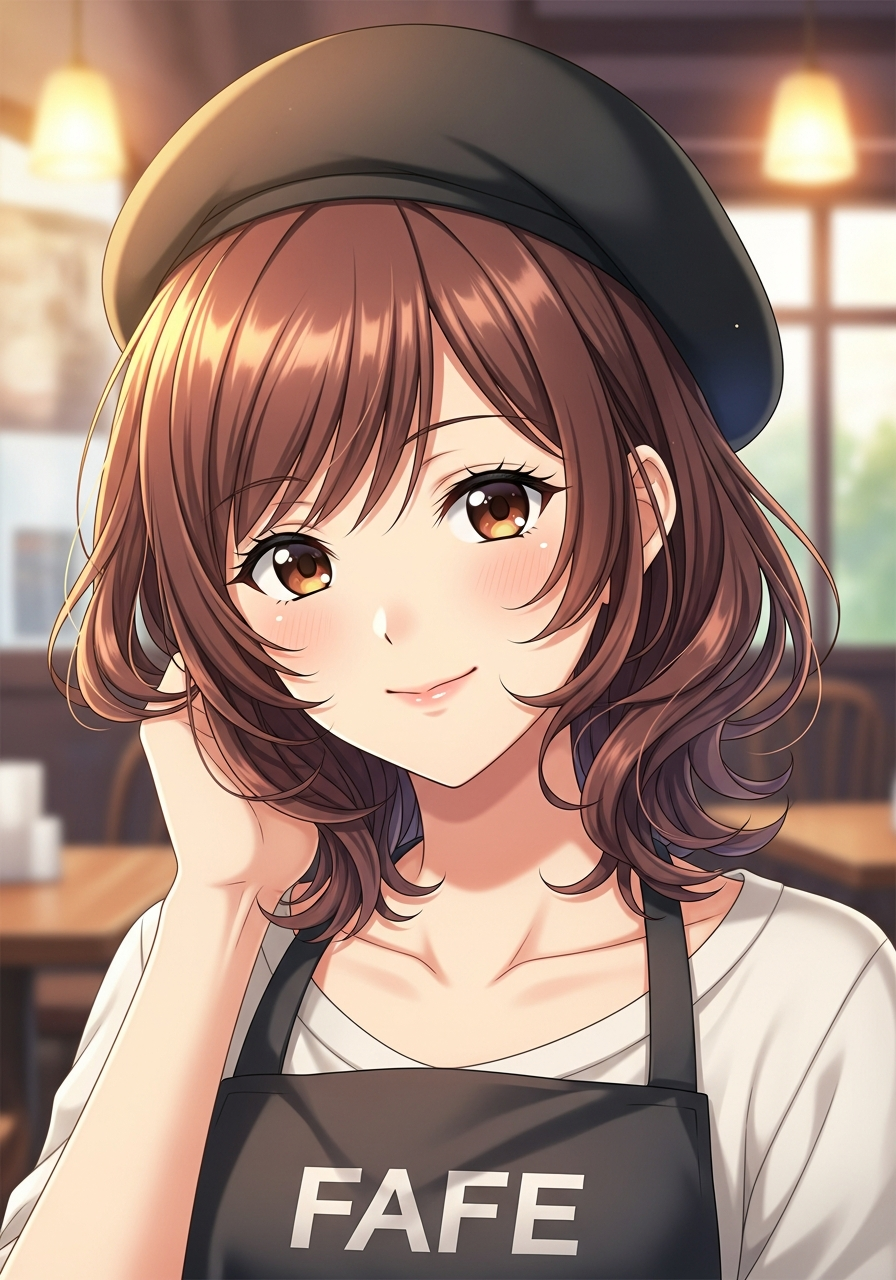 ここね カフェ制服